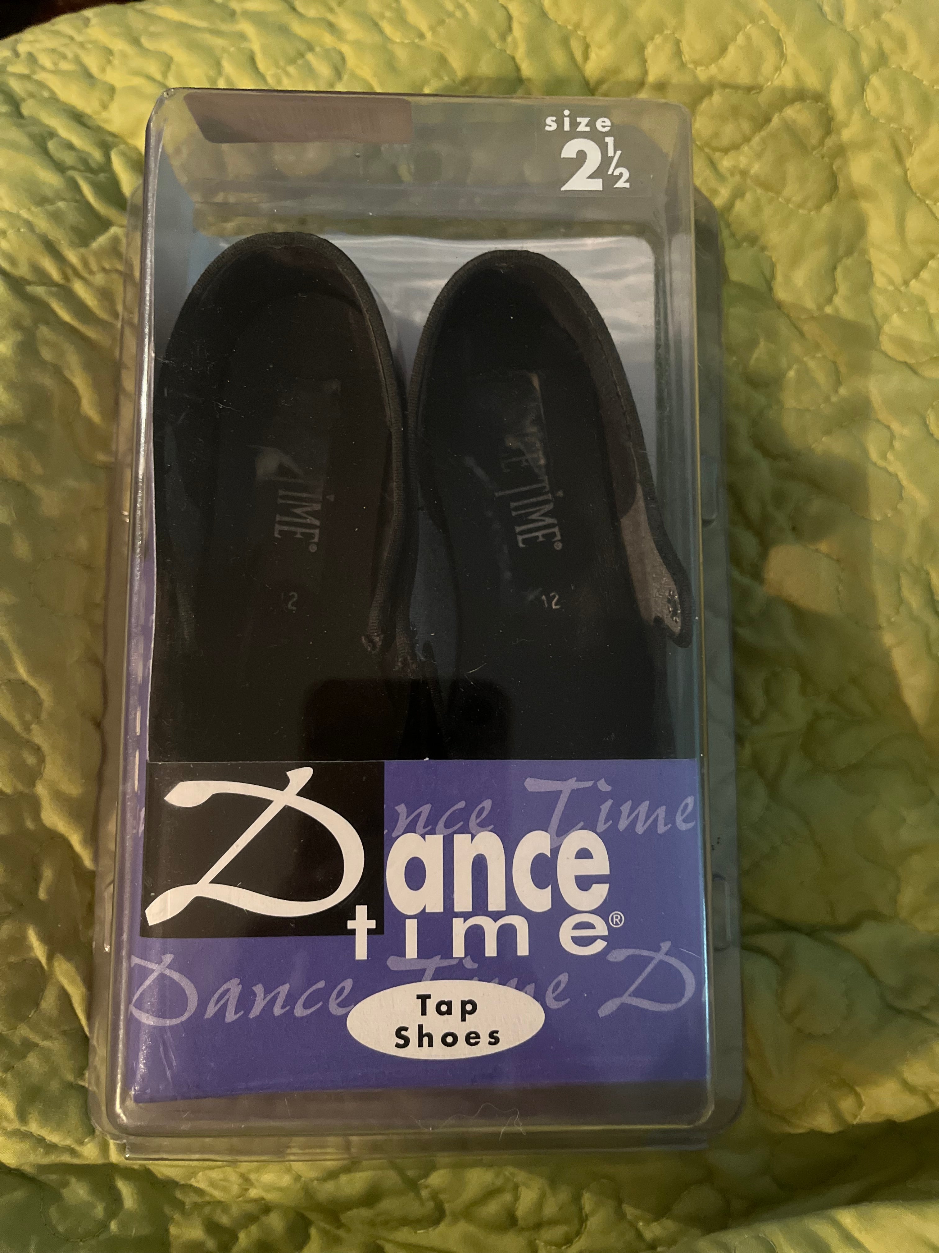 Girl’s Black Tap Shoes
